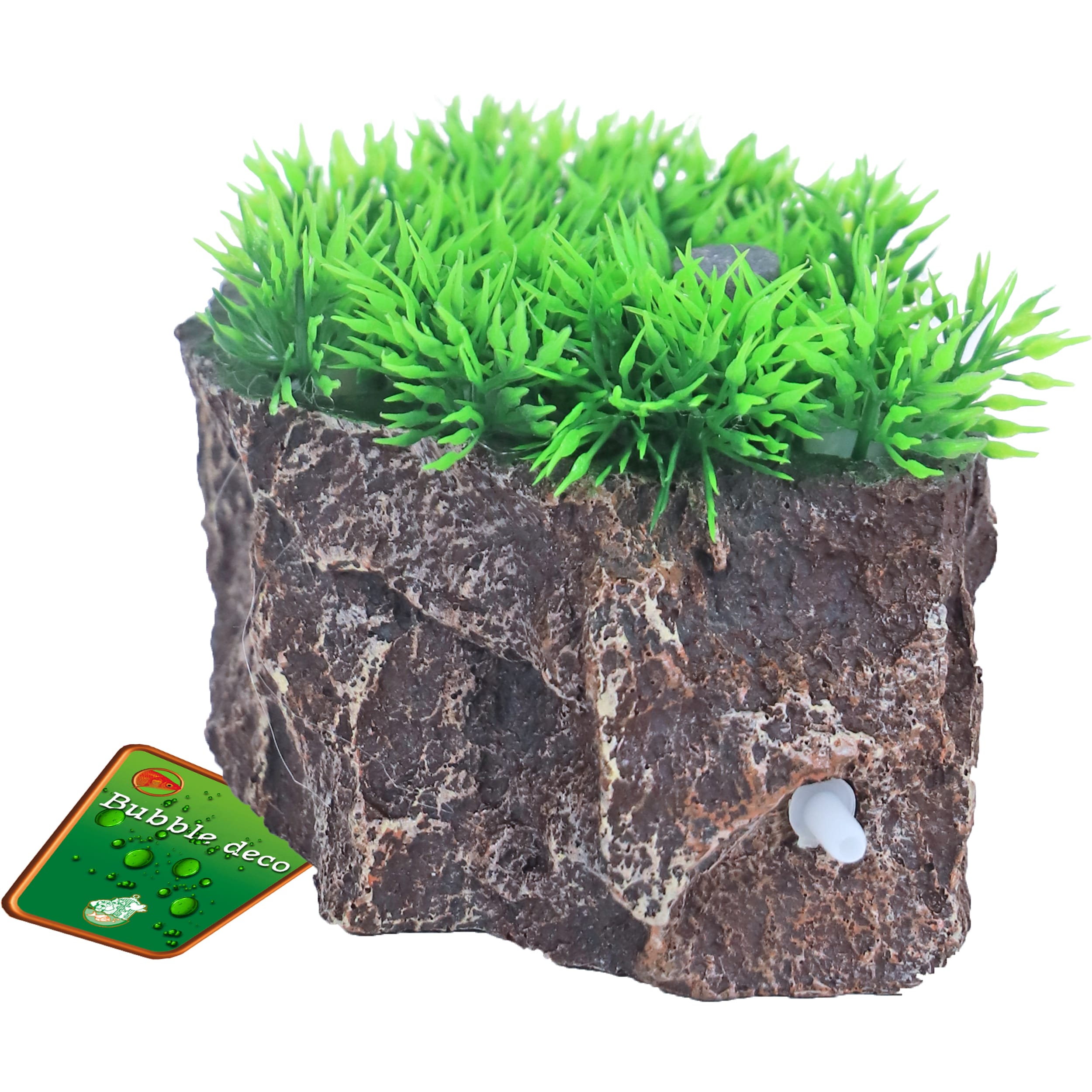 Pl. d'art Green Mossrots 12x9 Cm Moss, Potted Plant, Soil, Grass, Planter