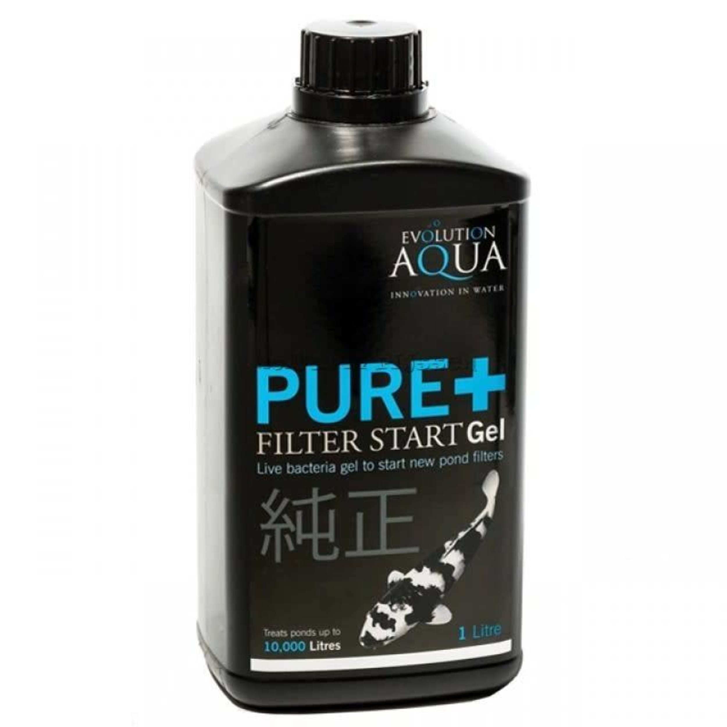 Gel pur + filtre de démarrage - 1 litre Bottle, Shaker