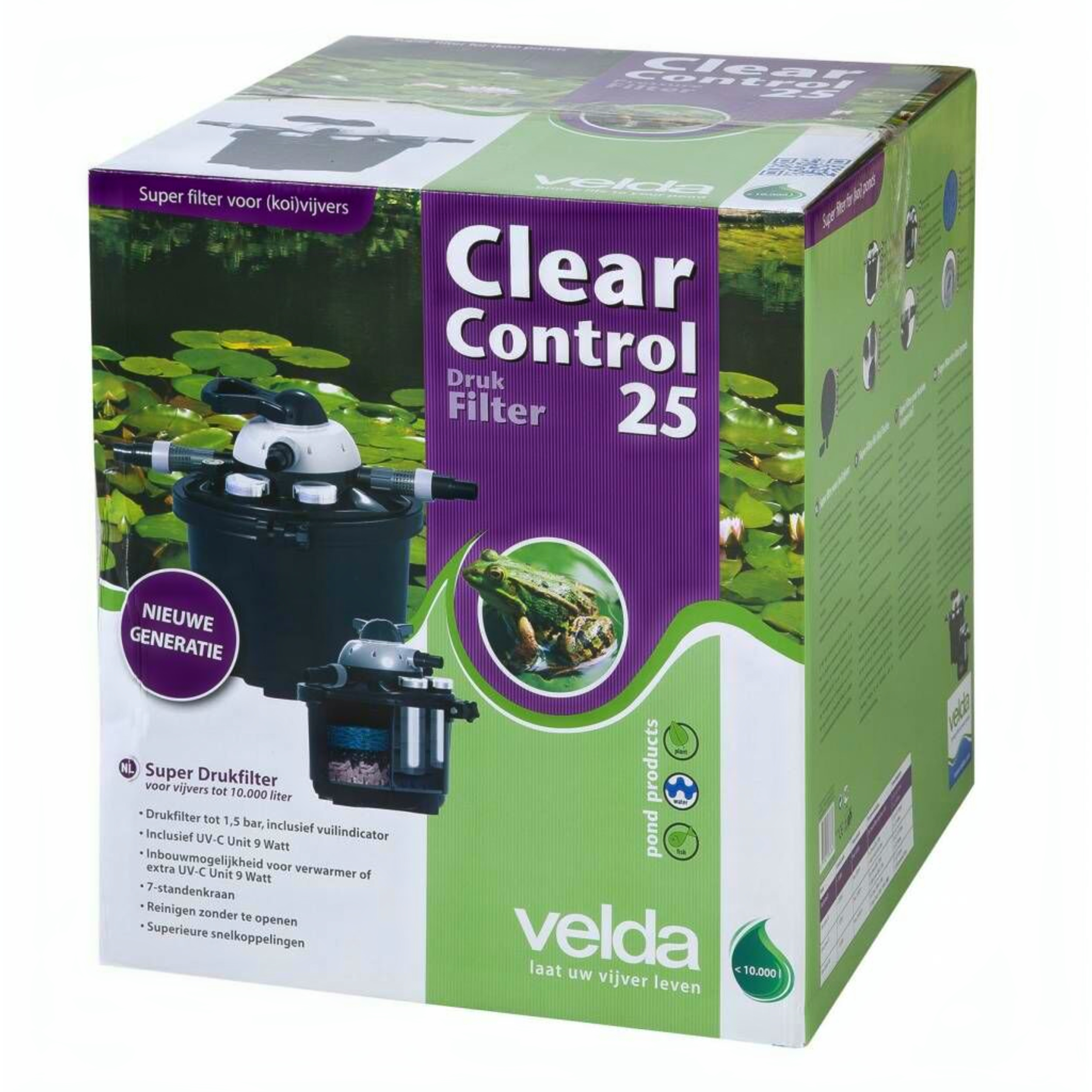 Contrôle clair 25 + UV-C 9 WATT Herbal, Herbs, Plant