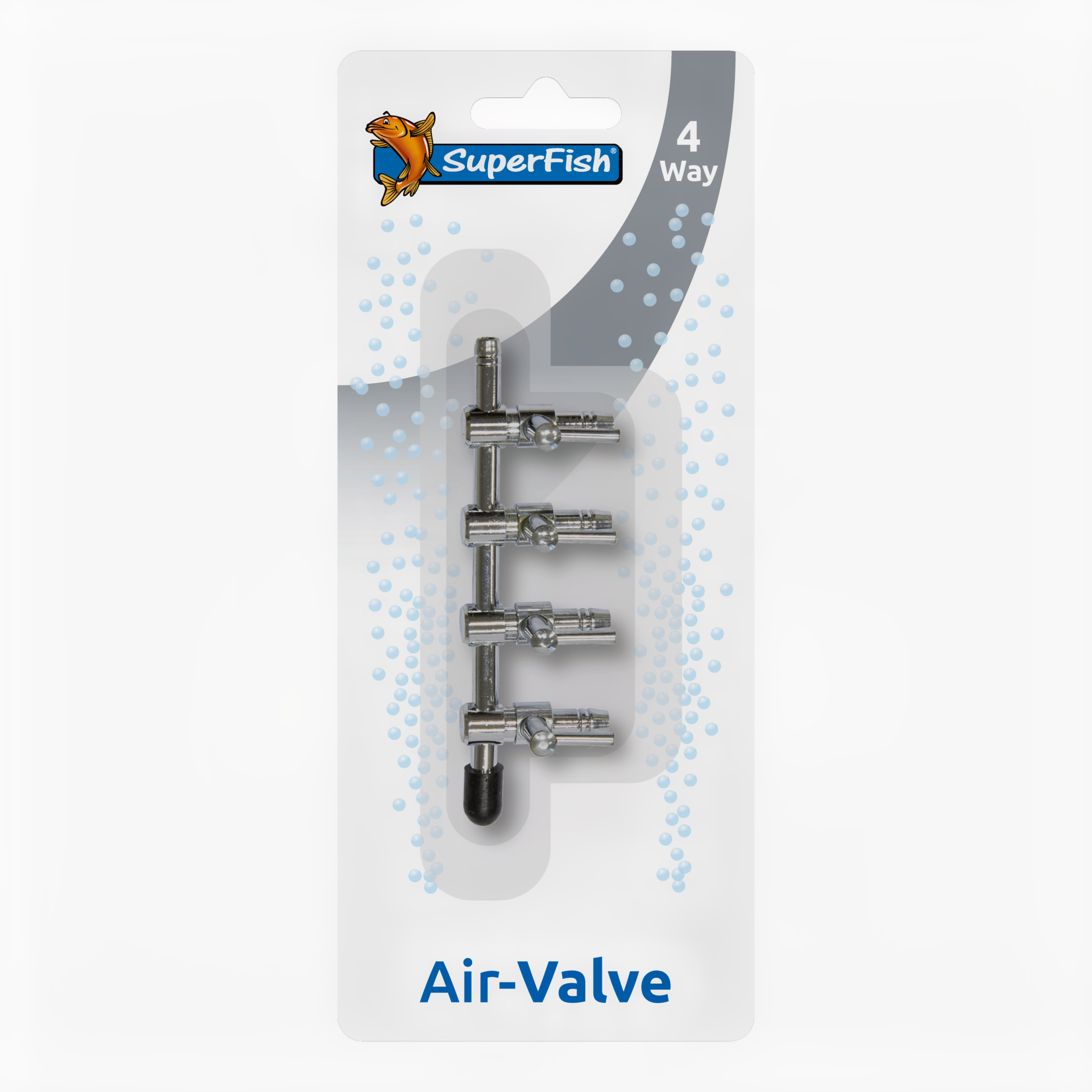 Tap à air en acier inoxydable 4 blister