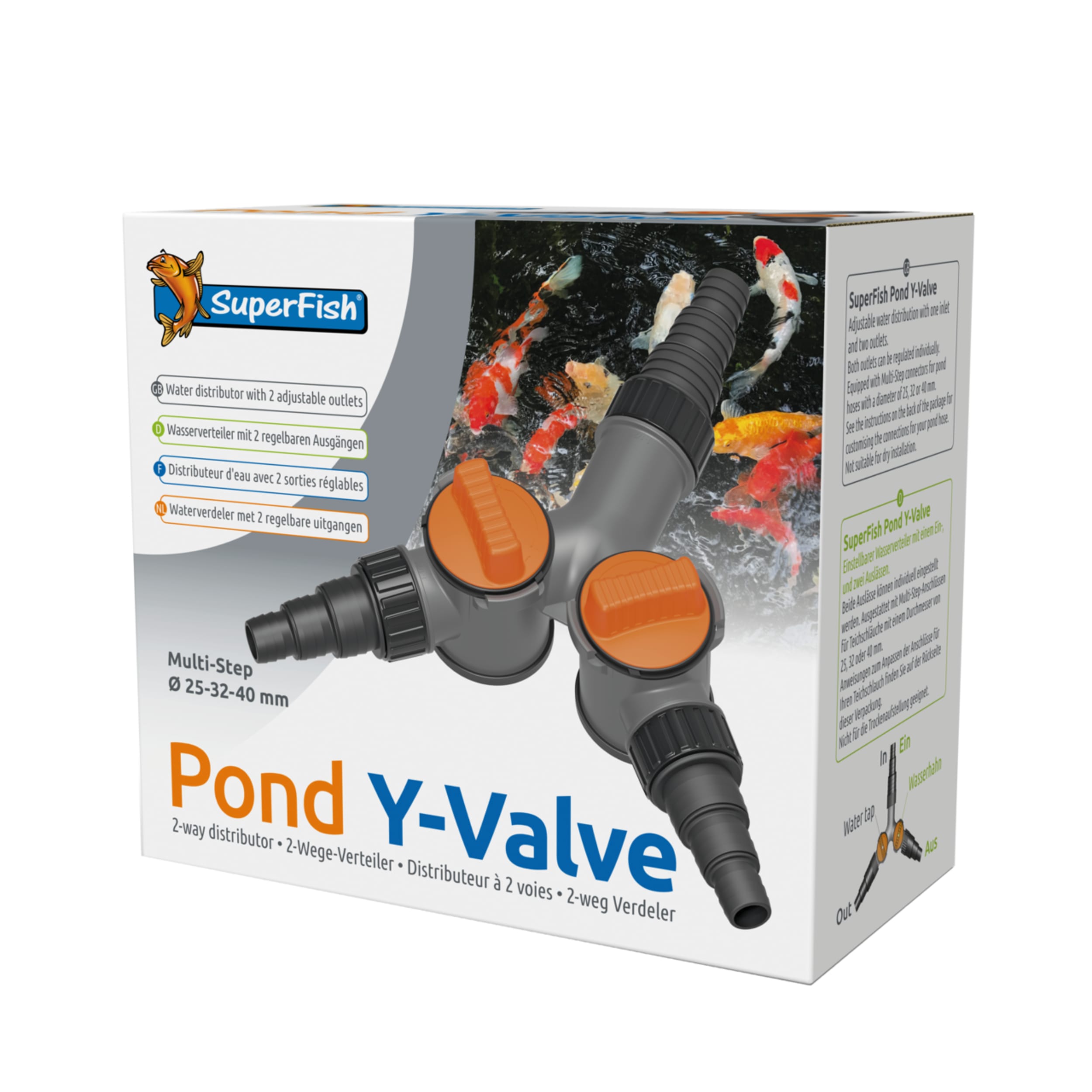 Pond Y Tap 25-32-40 Mm