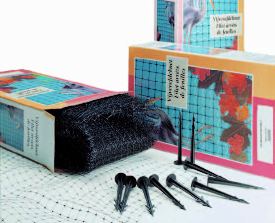 Filet de couverture pour étang de 5 x 4 mètres