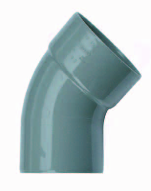 PVC Bend 45 ° MOF X SPIE 50 mm