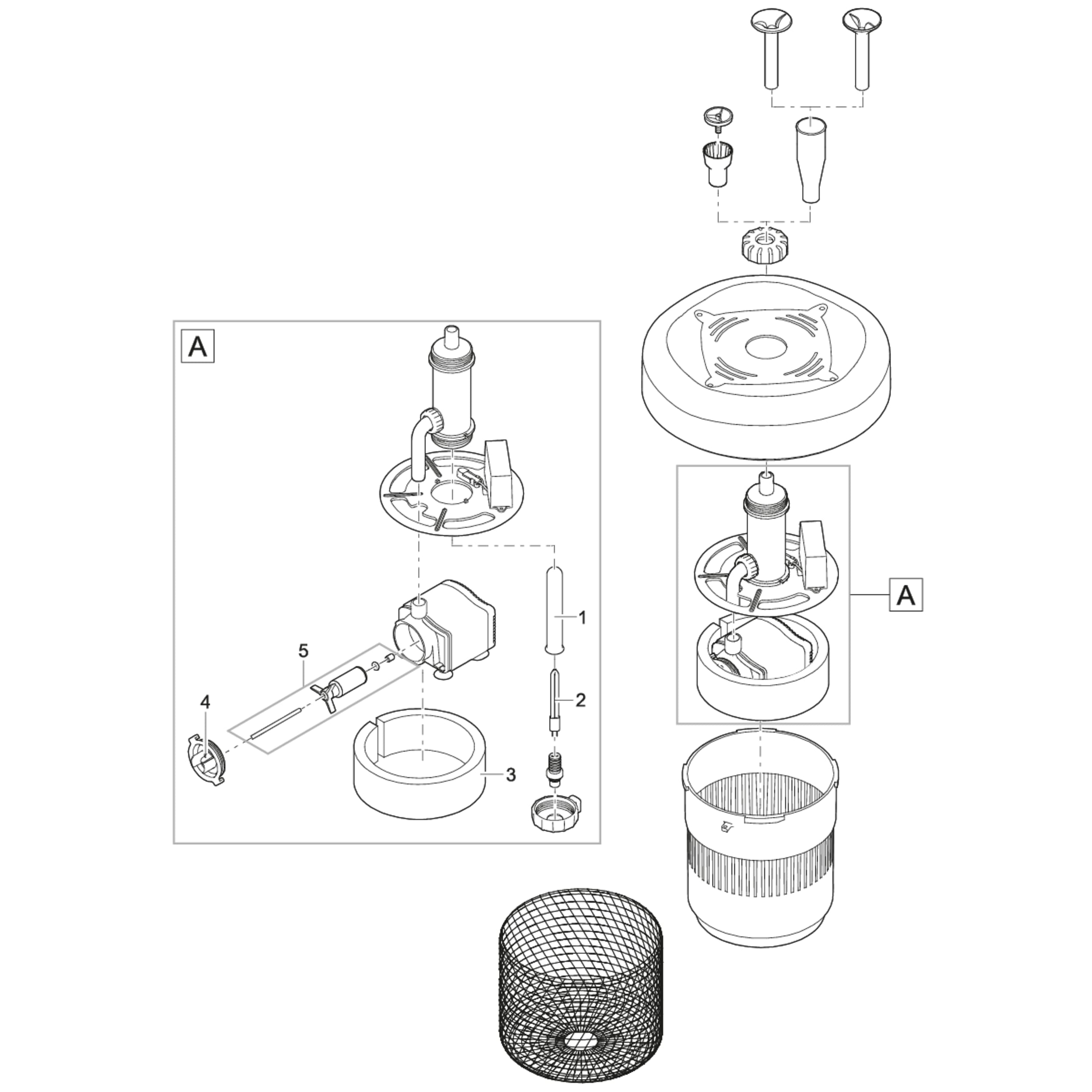 Lampe UVC de rechange 4 W - Pièces détachées pour Oase Machine, Spoke, CAD Diagram, Diagram, Wheel