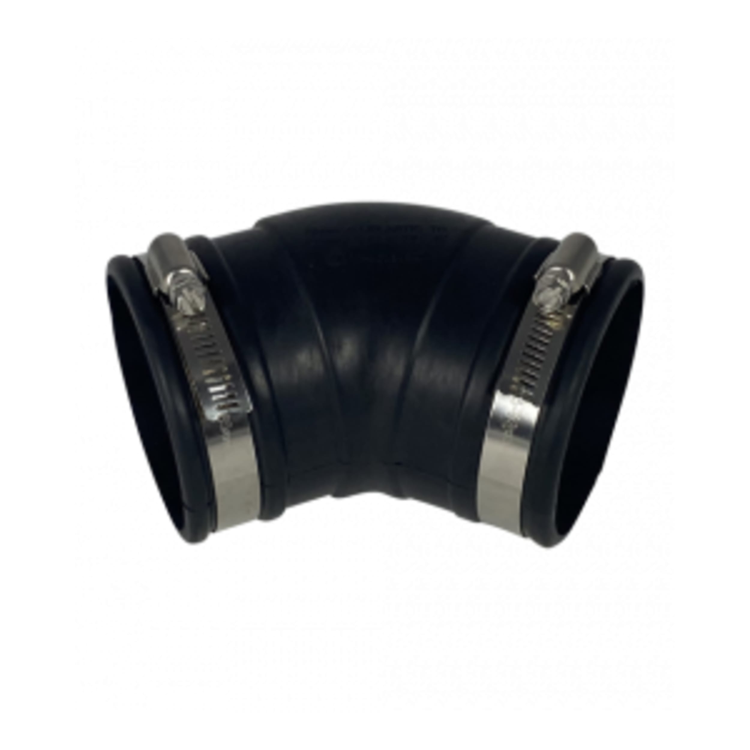 Bendage en caoutchouc flexible (45 °) 75 mm