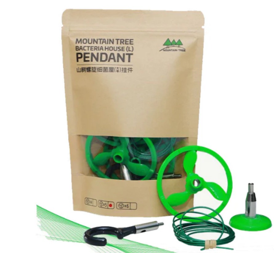 Kit de crochets suspendus Bacteria House 8 x 25 cm (3) Box