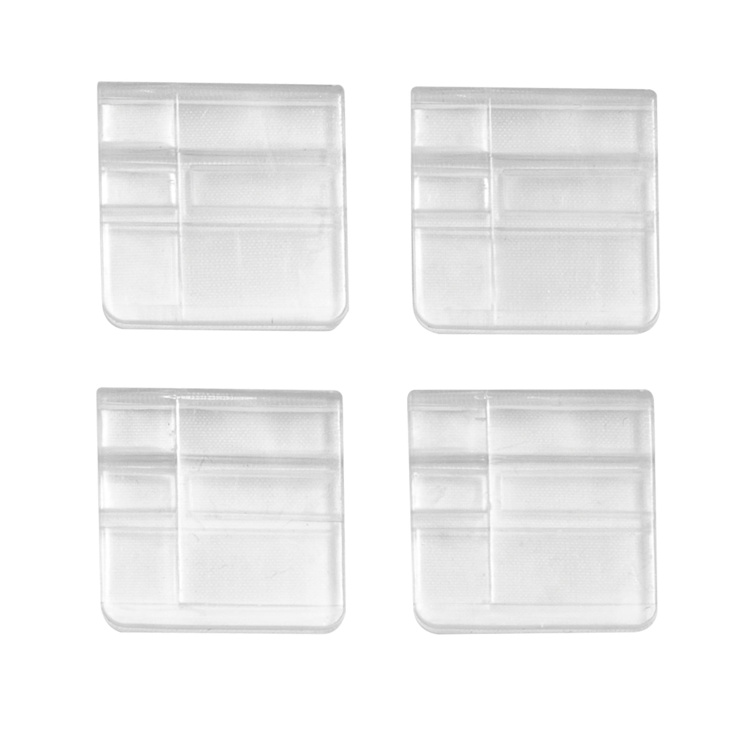 Qubiq 30 Deck Window Clips 4 Stk Plastic, Ice