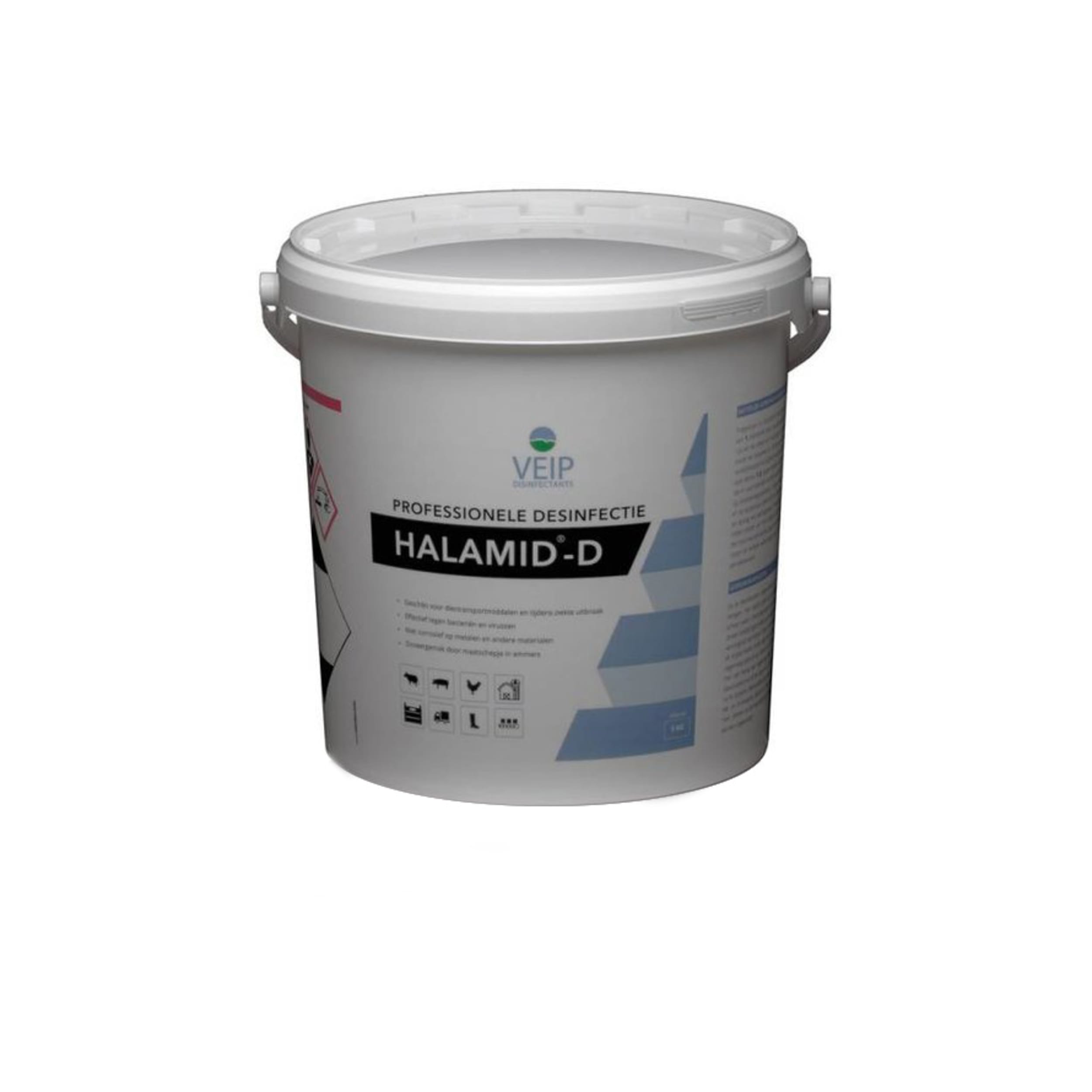 Halamid-d Désinfectant pour étang - seau de 5kg Paint Container