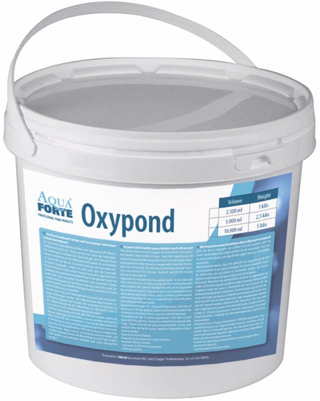 Oxypond Anti Draadalg Middel 2,5Kg Paint Container, Bucket