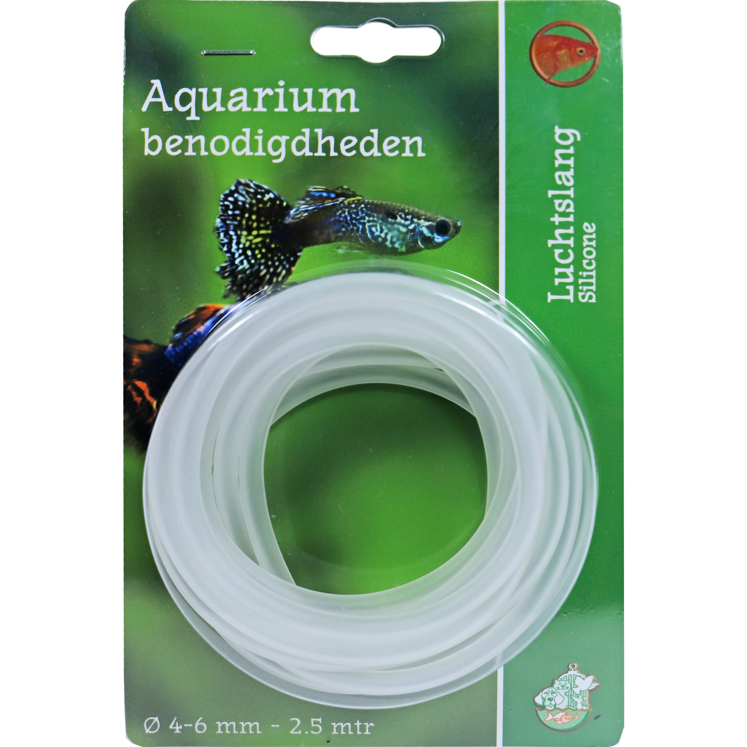 Tuyau d'air 4/6 mm en silicone 2,5 m blister Animal, Fish, Sea Life