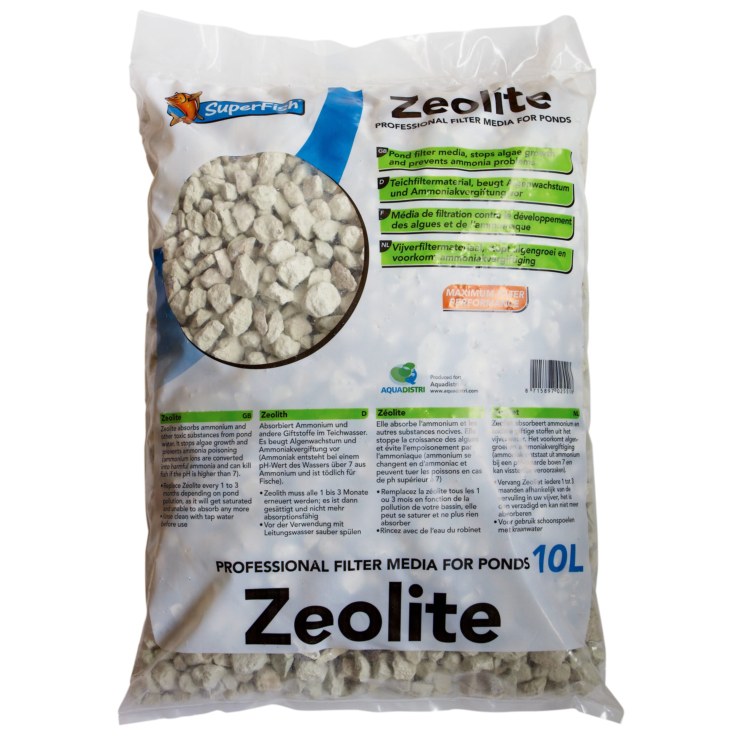 Sac zéolite 10 litres Diaper